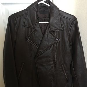 Uniqlo leather jacket !